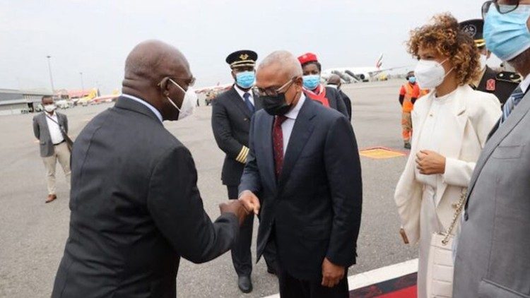 Presidente de Angola João Lourenço em visita a Cabo Verde