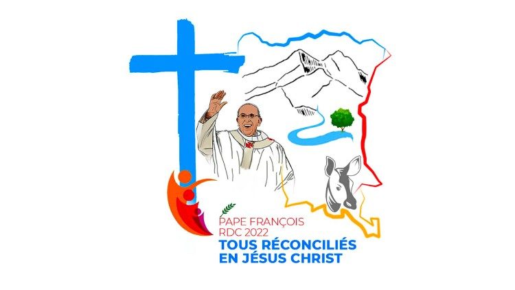 Le logo du voyage du Pape au Congo