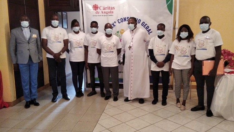 Equipa da Caritas de Angola, na Semana Nacional da Solidariedade