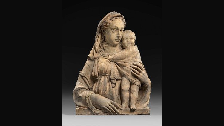 Donatello, Madonna col Bambino, 1415 circa, Berlino, Staatliche Museen, Skulpturensammlung und Museum für Byzantinische Kunst