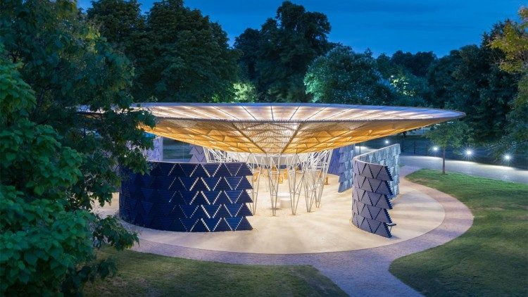Pavillon in einem Londoner Park