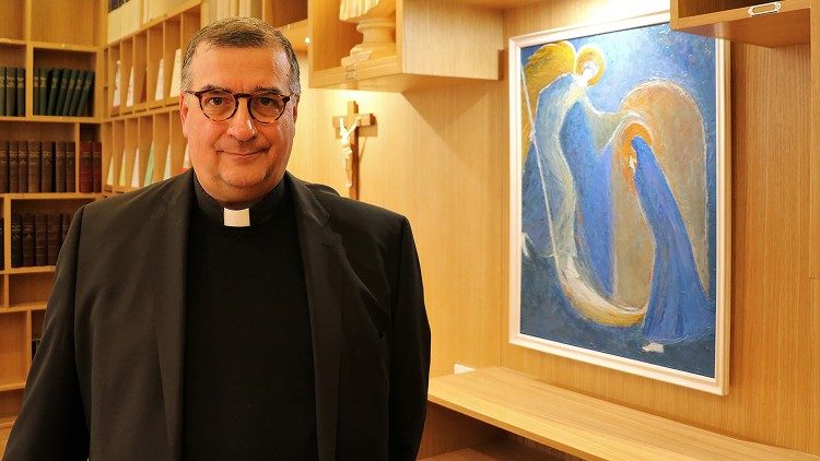 Mgr Jean-Marc Micas, nouvel évêque du diocèse de Tarbes et Lourdes. Credit : Compagnie des prêtres de Saint-Sulpice