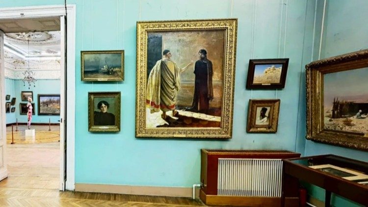 Lo stesso dipinto nel Museo d'arte di Odessa