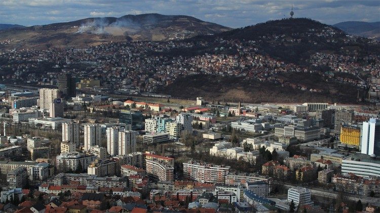 Das heutige Sarajewo, Hauptstadt Bosnien-Herzegowinas