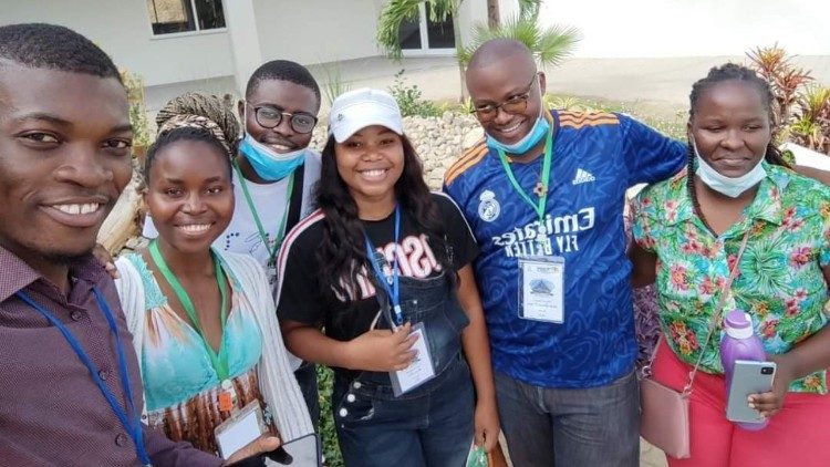 Angolan Catholic youth in Benguela, this week.