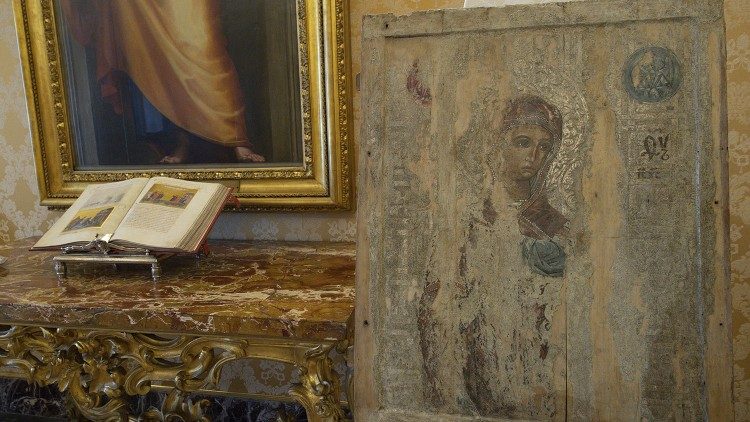 L'icona della Madonna Odigitria 