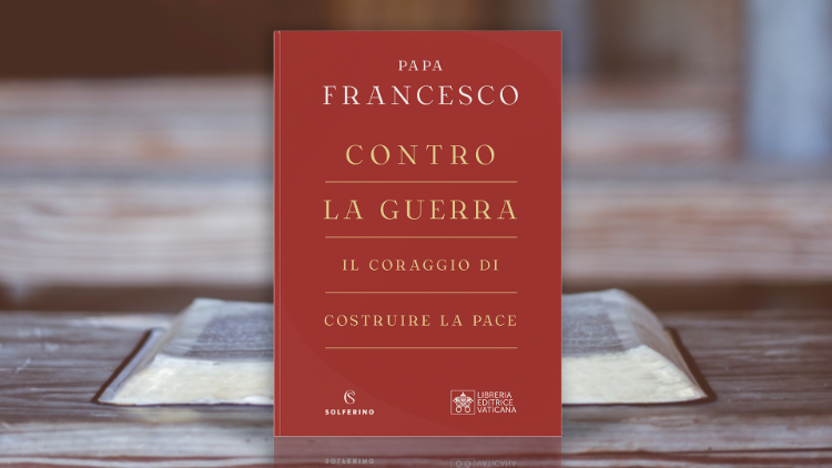 Capa do livro do Papa Francisco "Contra a guerra"