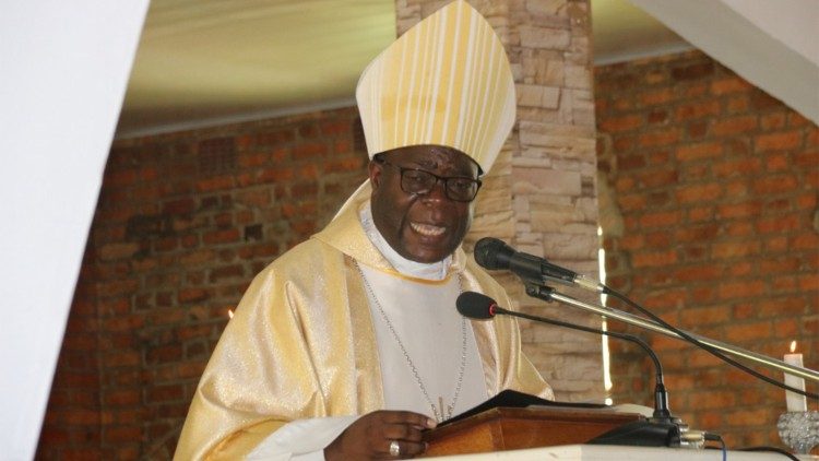 Bishop Patrick Chisanga of Mansa Diocese, Zambia.