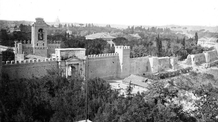 Roma, 20 settembre 1870: Porta Pia e la Breccia aperta dall'artiglieria Italiana