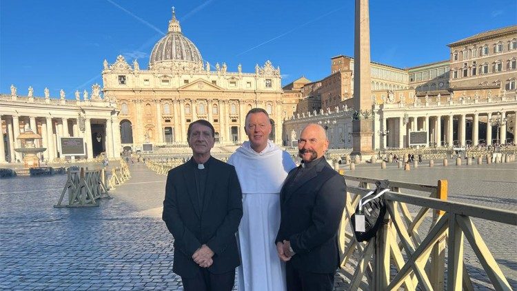 Missionaries of Mercy  Fr. Bernard Olszewski, Fr. David Caron OP, and Msgr. Ted Bertagni