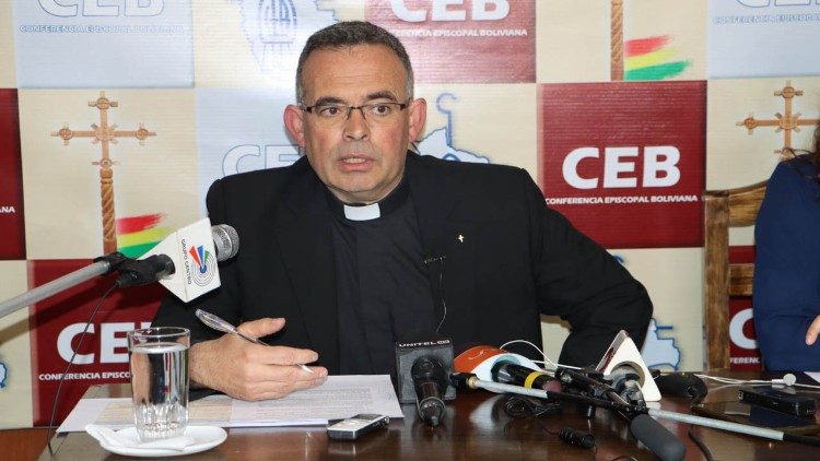 Padre Diego Plá, Secretario General Adjunto de la Conferencia Episcopal Boliviana