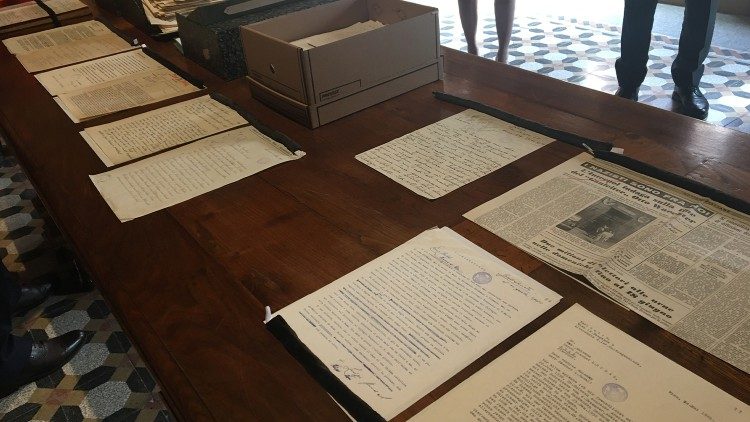 Einige Dokumente aus dem Hudal-Archiv