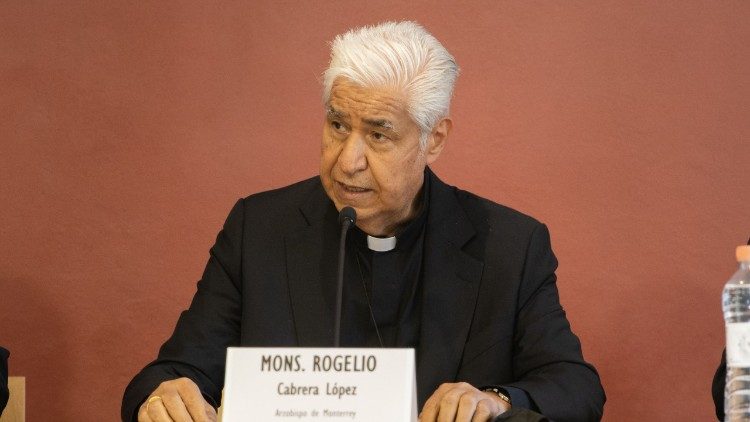 Mgr Carbrera, président de la conférence épiscopale du Mexique