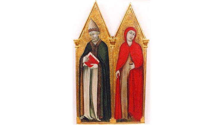 Mello da Gubbio San Gregorio, Santa Maria Maddalena 1330 -1360 tempera e oro su tavola Forlì, MuseiSan Domenico, Pinacoteca Civica