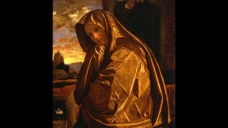 Giovanni Gerolamo Savoldo La Maddalena 1533 ca. olio su tela Firenze, Gallerie degli Uffizi, Collezione Contini Bonaccossi