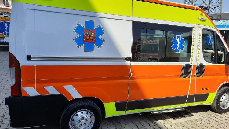 La seconda ambulanza che il cardinale Krajewski porterà in Ucraina