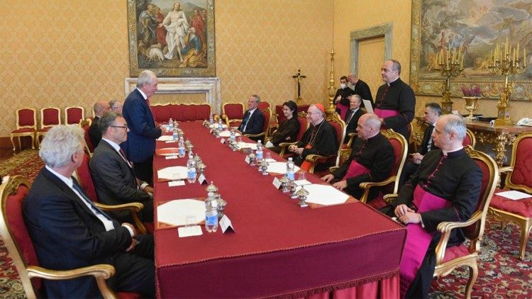 Подписание Меморандума в Ватикане (4 мая 2022 г.)
