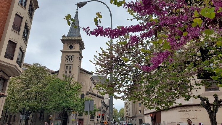 Am Ort der „Bekehrung“ in Pamplona erhebt sich heute die Ignatius-Kirche