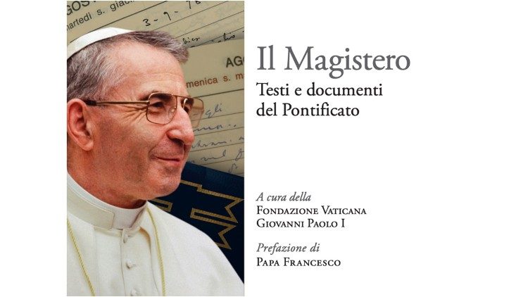 Naslovnica knjige: »Učiteljstvo. Besedila in dokumenti pontifikata Janeza Pavla I.«