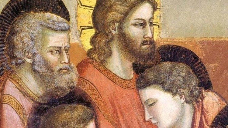 Gesù con i discepoli tra cui Giovanni 