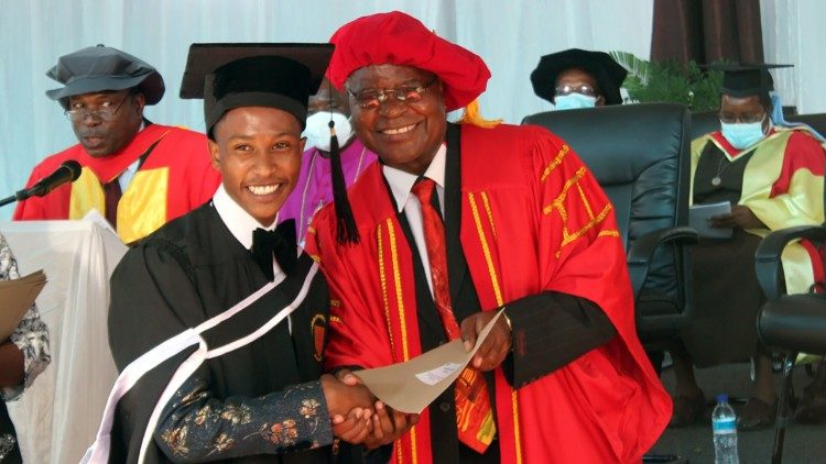 Students at the Catholic university of Zimbabwe graduate.jpeg