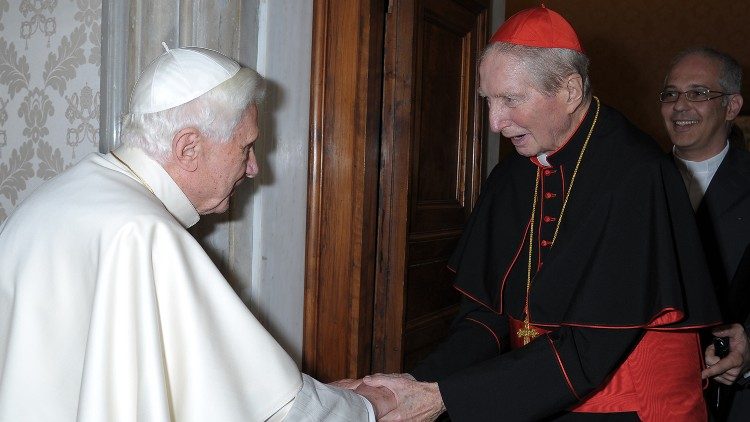 Un incontro con Papa Benedetto XVI nell'aprile 2011