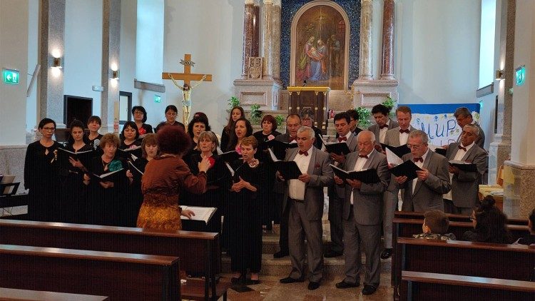 Концерт на Първи български хор "Янко Мустаков" от гр. Свищов. 