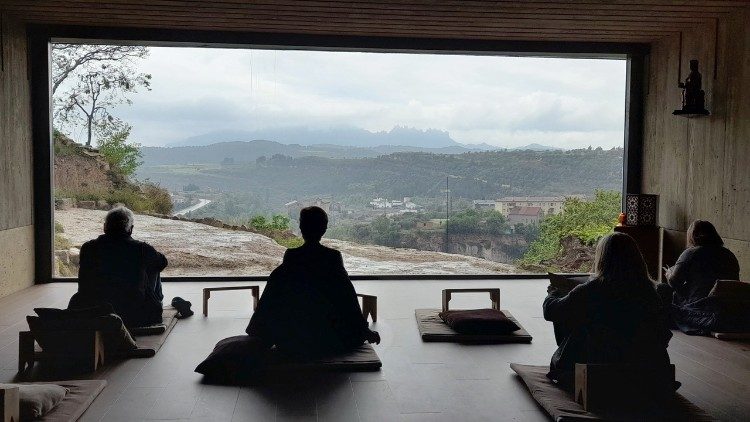 Meditation in Manresa - mit Blick auf den Montserrat