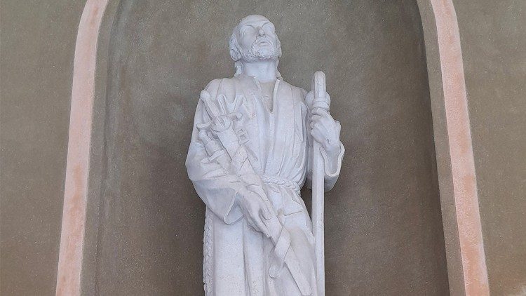 Ignatius-Statue auf dem Montserrat