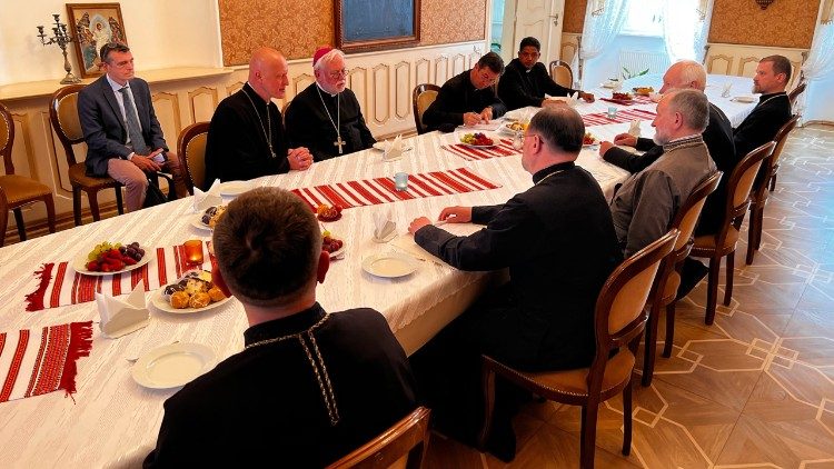 Среща с гръко-католическите епископи на Украйна