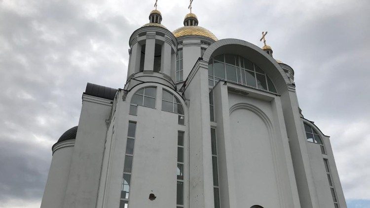 La Chiesa ortodossa di Sant'Andrea a Bucha.
