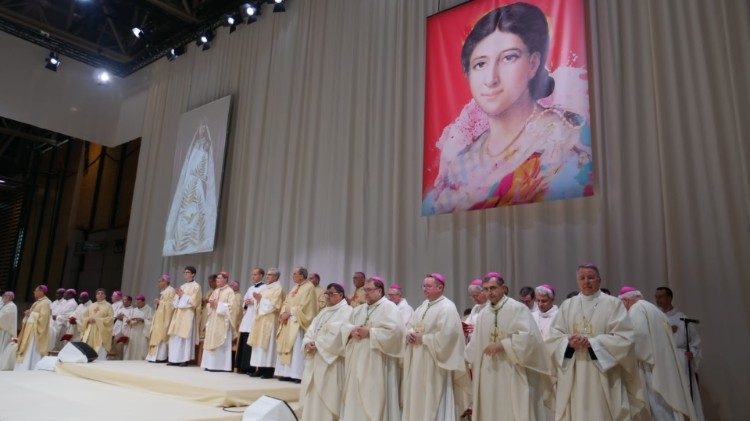 Māsas Polīnas Žariko beatifikācijas svinības Lionā