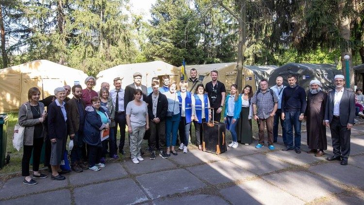 Delegazione interreligiosa in visita in Ucraina