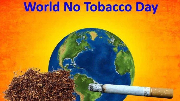 31 de mayo, Día Internacional sin Humo de Tabaco.