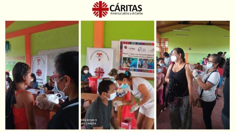 Cáritas del Perú continúa el proceso de vacunación en zonas de la Amazonía