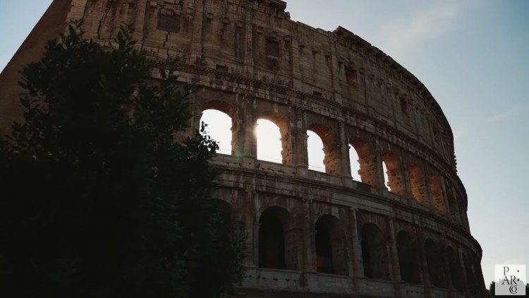 Una foto del Trailer. Credits: Parco Archeologico del Colosseo. Realizzazione: Karmachina