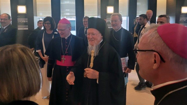 Патриарх Варфоломей на экологическом саммите в Стамбуле (9 июня 2022 г.)