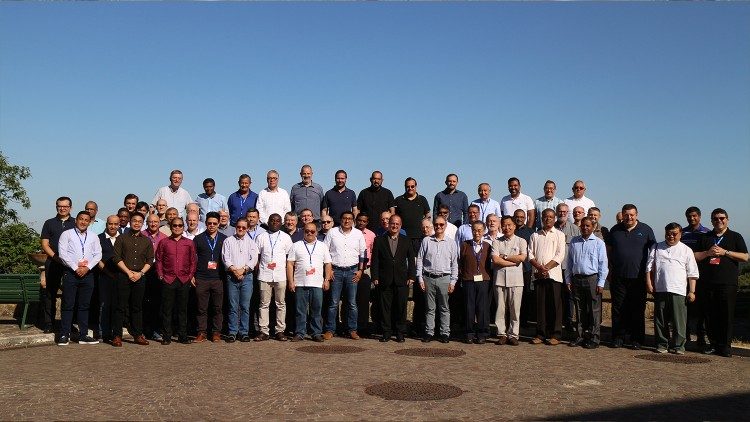 Participants in the 11th General Chapter of the Society of Saint Paul