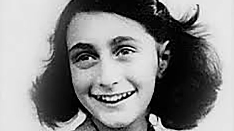 Ancora un'immagine di Anne Frank