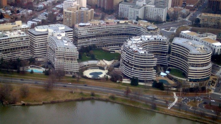 Il Watergate Complex, luogo dove avvenne l'effrazione il 17 giugno 1972.