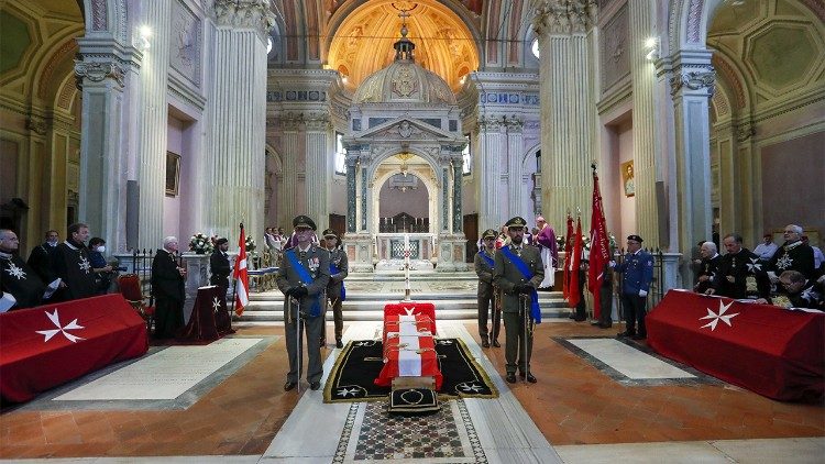 Pohřeb Fra' Marca Luzzaga