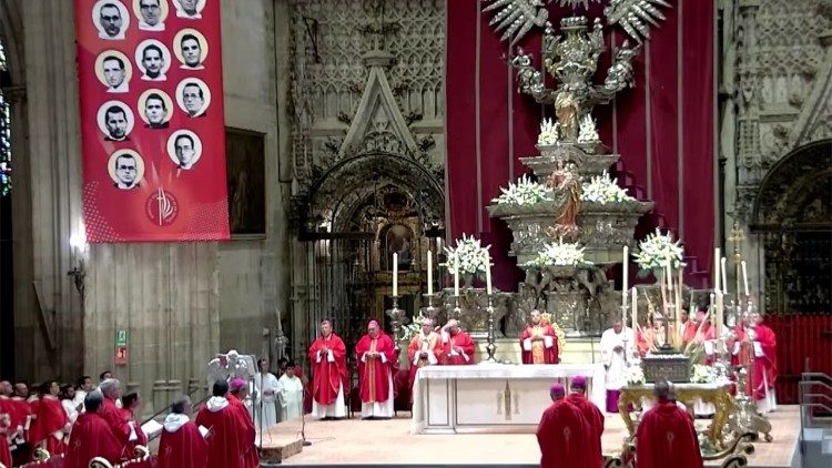 Sfânta Liturghie de beatificare a 27 martiri spanioli: catedrala din Sevilla, 18 iunie 2022