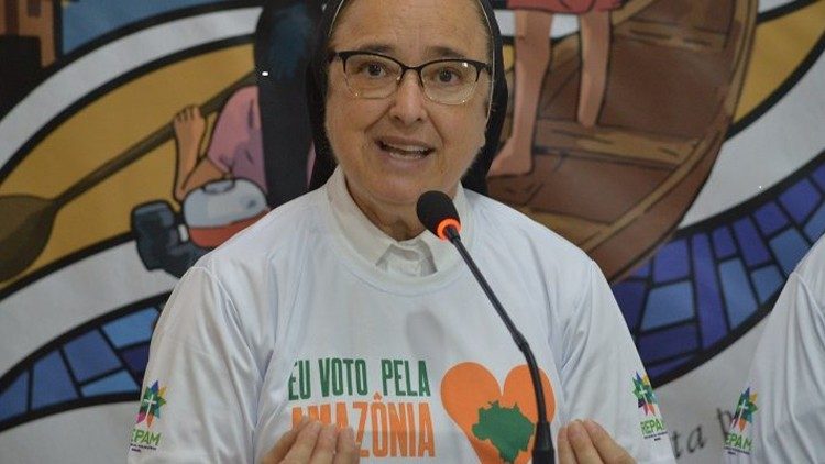 Presidente Nacional da Conferência dos Religiosos do Brasil (CRB Nacional), Irmã Maria Inês Vieira Ribeiro.