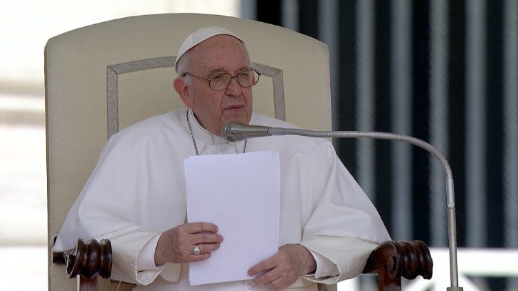 El Papa Francisco en la Audiencia general del pasado miércoles