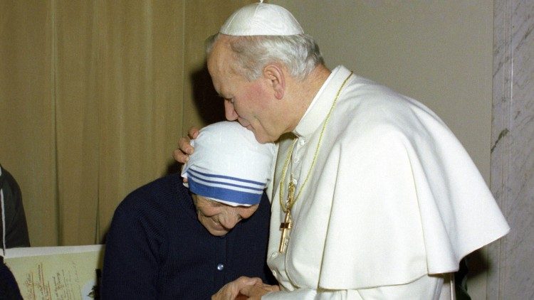 Eine innige Beziehung: Mutter Teresa und Johannes Paul II.