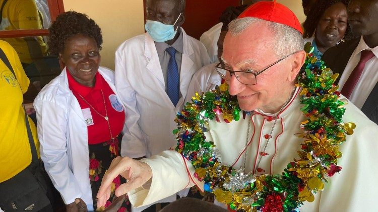 Kardinolo P. Parolino vizitas Pietų Sudane