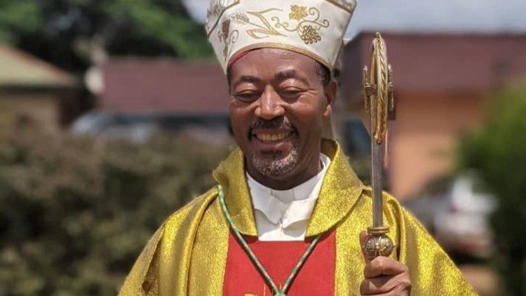 Mgr Sosthène Léopold Bayemi, évêque d'Obala (Cameroun)