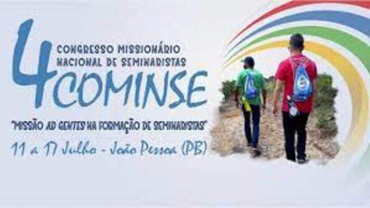 El 4º Congreso Misionero Nacional de Seminaristas, 4COMINSE, tiene lugar del 11 al 17 de julio en João Pessoa, Arquidiócesis de Paraíba, Brasil