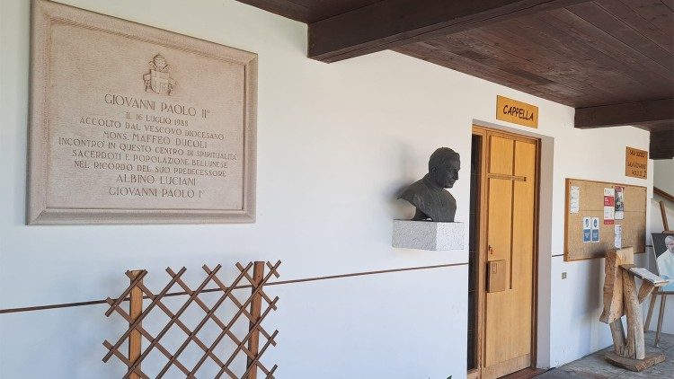 Nel 1988 Giovanni Paolo II si è recato a Santa Giustina