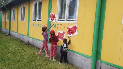 Los campamentos escolares para niños ucranianos llegan a Italia 